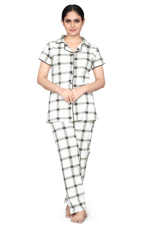 Buy Cotton Rich Printed Top & Pyjama Online India, Best Prices, COD -  Clovia - LS0420P16